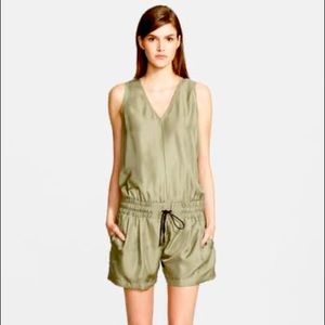 Rag & Bone Elsa silk romper
